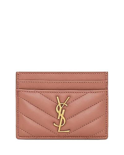 Saint Laurent Cassandre Matelasse Card Case