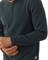 Sport Waffle Knit Henley