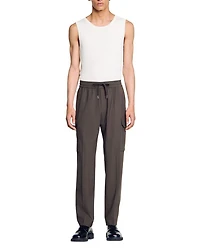 Elasticated Cargo Trousers