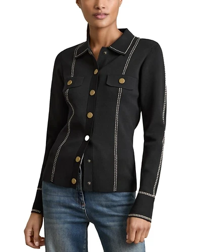 Eden Stitch Detail Top
