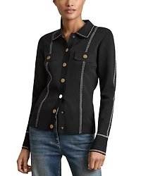 Eden Stitch Detail Top