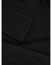 Polly Ribbed Roll Neck Top