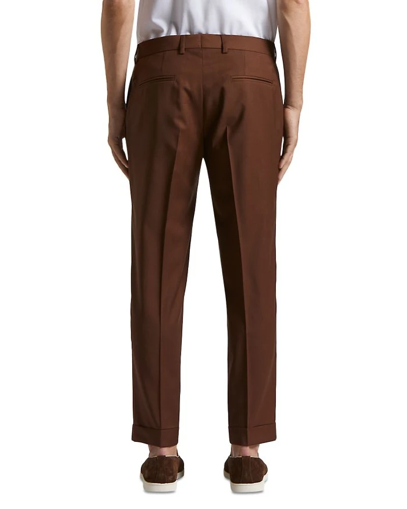 Regular Fit Wool Trouser