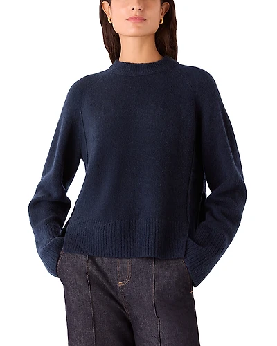 Whistles Side Split Knit Top