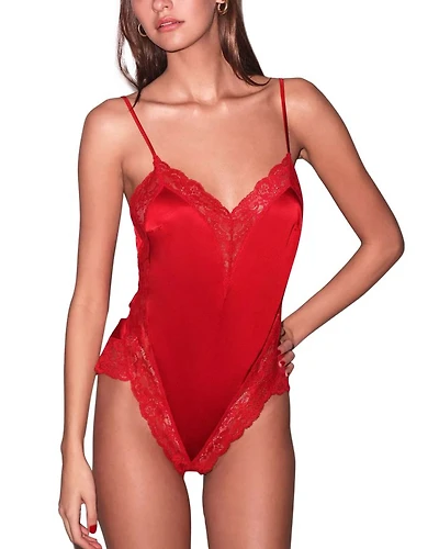 Venus Lace Trim Teddy