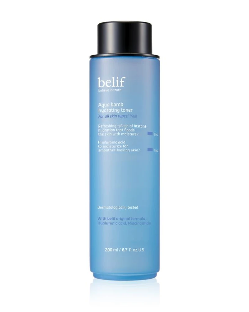 Aqua Bomb Hydrating Toner with Hyaluronic Acid 6.7 oz.