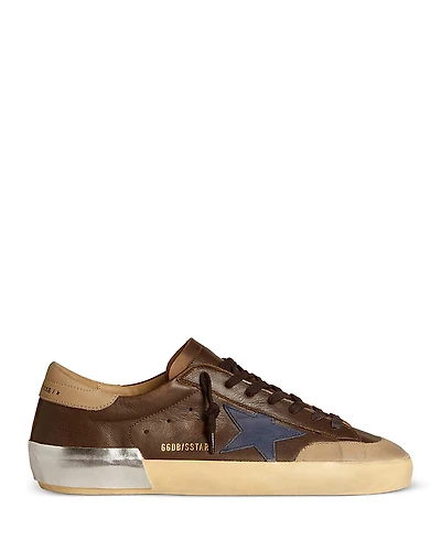 Golden Goose Men's Super Star Leather Sneakers