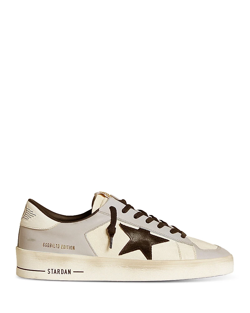 Golden Goose Men's Stardan Nappa Leather Sneakers