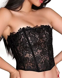 Whitney Embroidered Corset Top