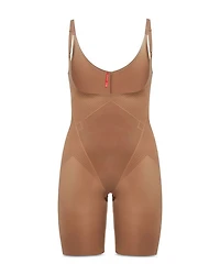 Thinstincts 2.0 Open Bust Mid Thigh Bodysuit