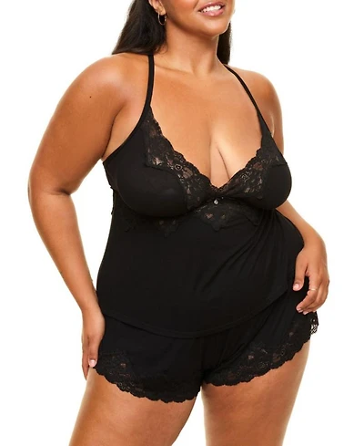 Women's Lora Plus-Size Pajama Cami & Shorts Set