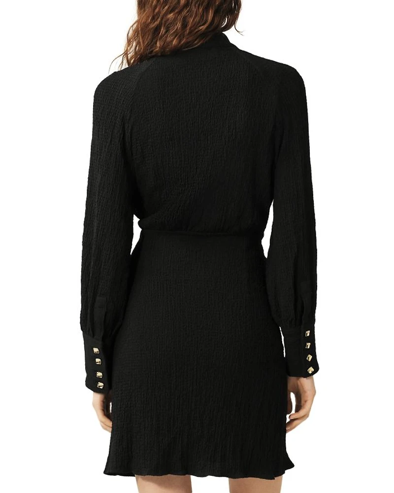 Takie Button Front Dress