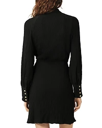 Takie Button Front Dress