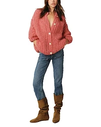 Bosic Round Neck Cardigan Sweater