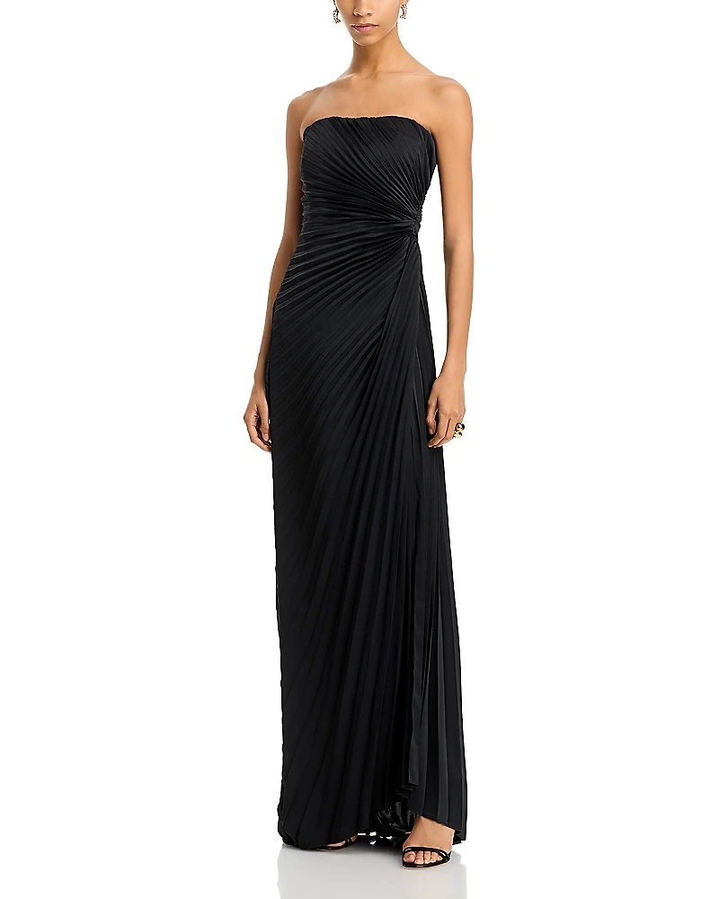 A. l.c. Layla Pleated Gown