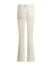 Barbara High Rise Bootcut Jeans Creme