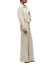 Jodie Wide Leg Suede Pants