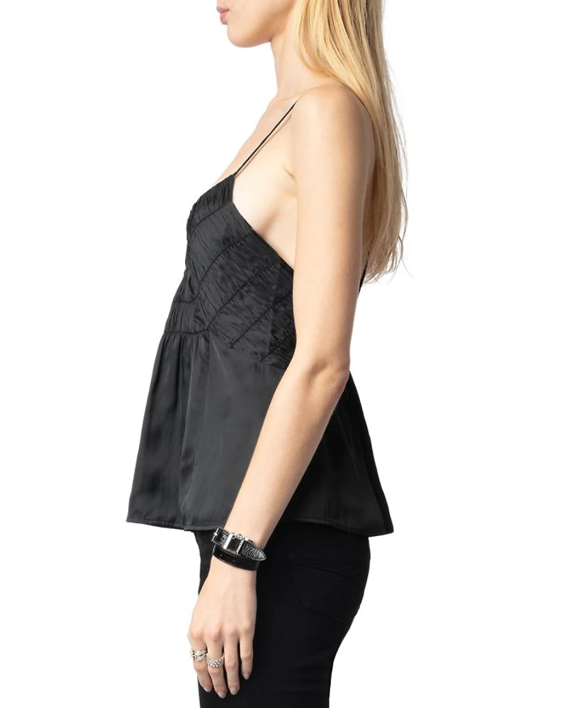 Cayonne Satin Top