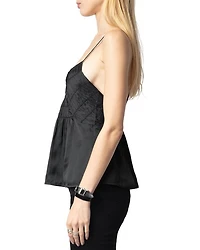 Cayonne Satin Top