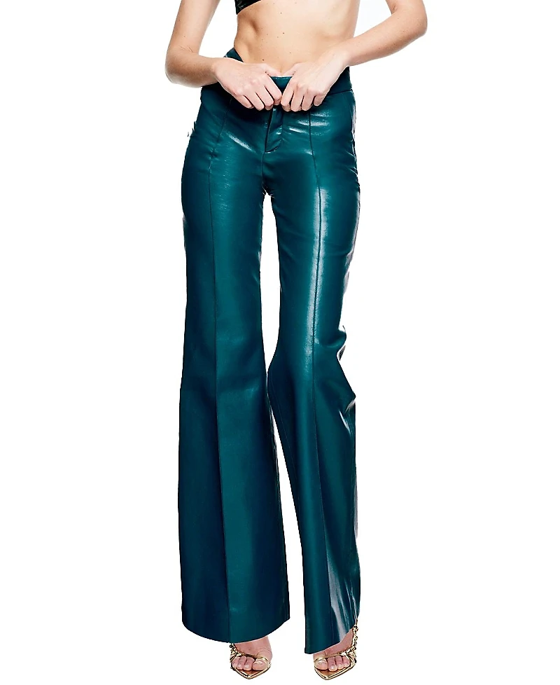 As by Df Tell Me Lies Recycled Leather Trousers