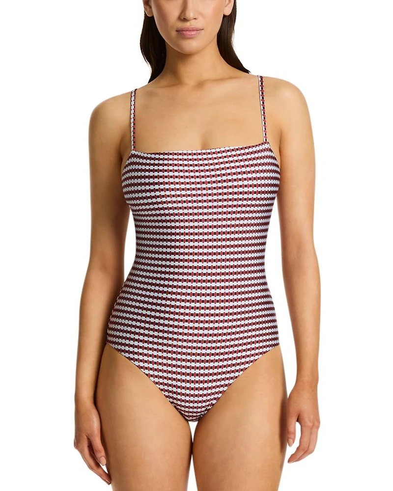 Minial Tan Swimsuit