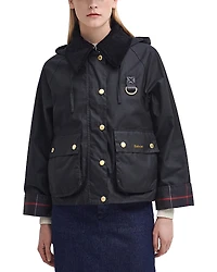 Barbour Reighton Wax Collar Hooded Jacket