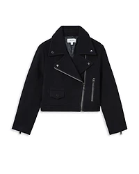 Arlow Wool Blend Biker Jacket