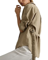 Dinah Woven Button Front Shirt