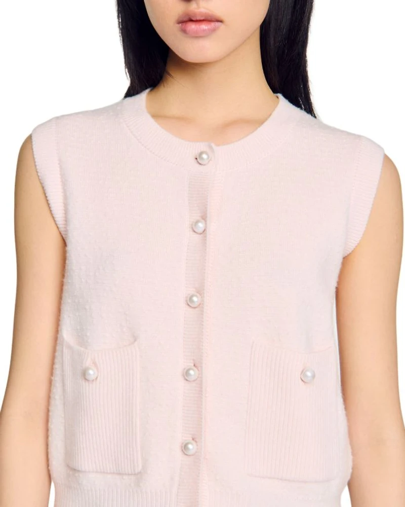 MignonTextured Tweed Cardigan