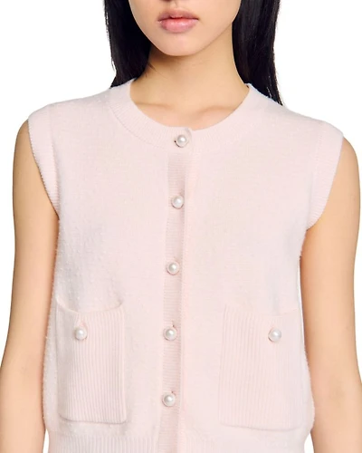 MignonTextured Tweed Cardigan