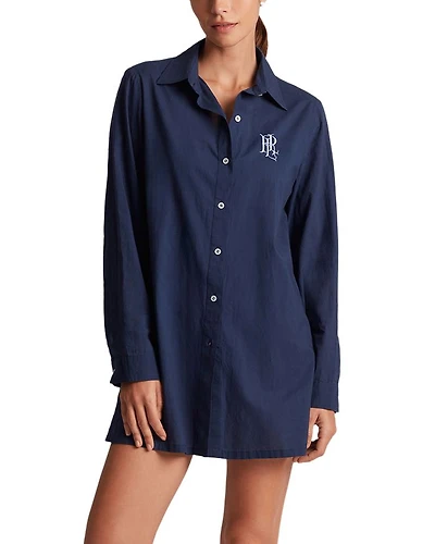 Embroidered Cover-Up Shirt