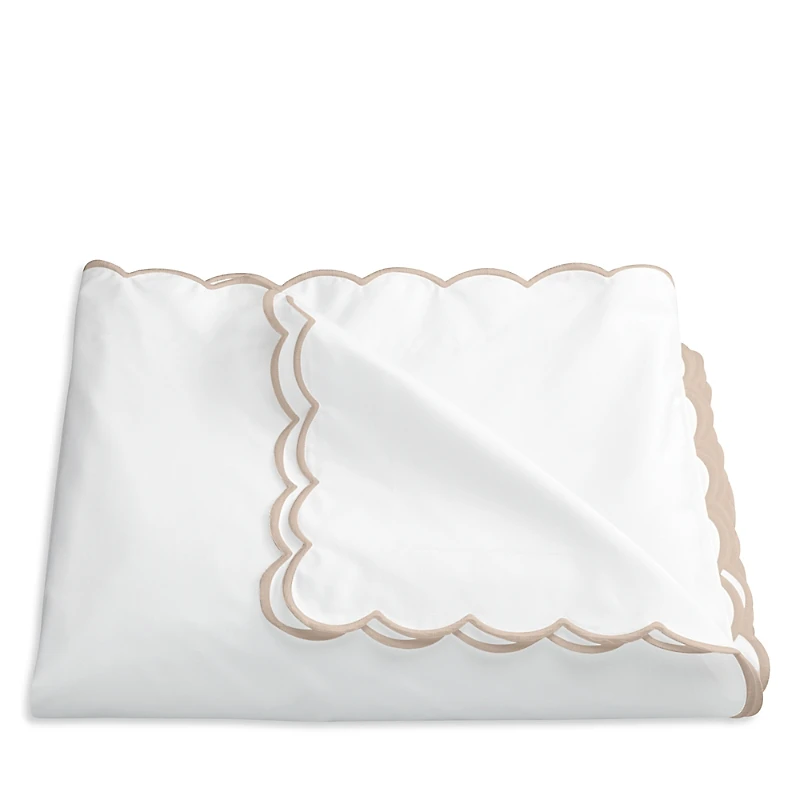 Matouk Dakota Percale Duvet Cover