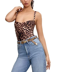 Sweetheart Satin Bodysuit
