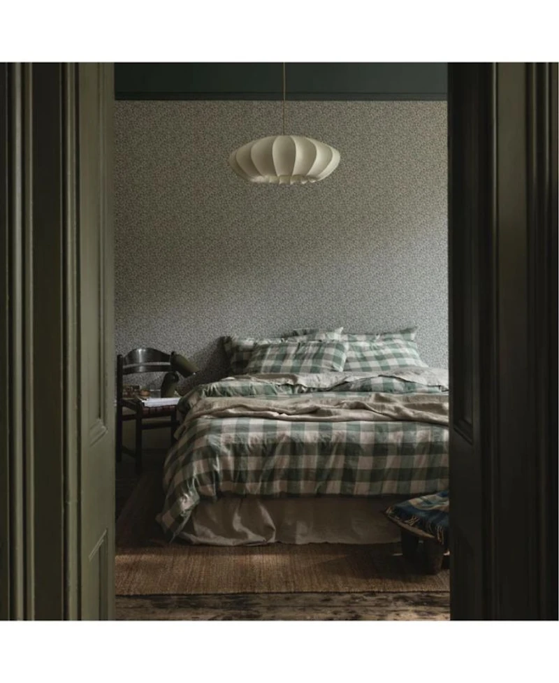 Emsworth Plaid Linen Blend Duvet Cover, King