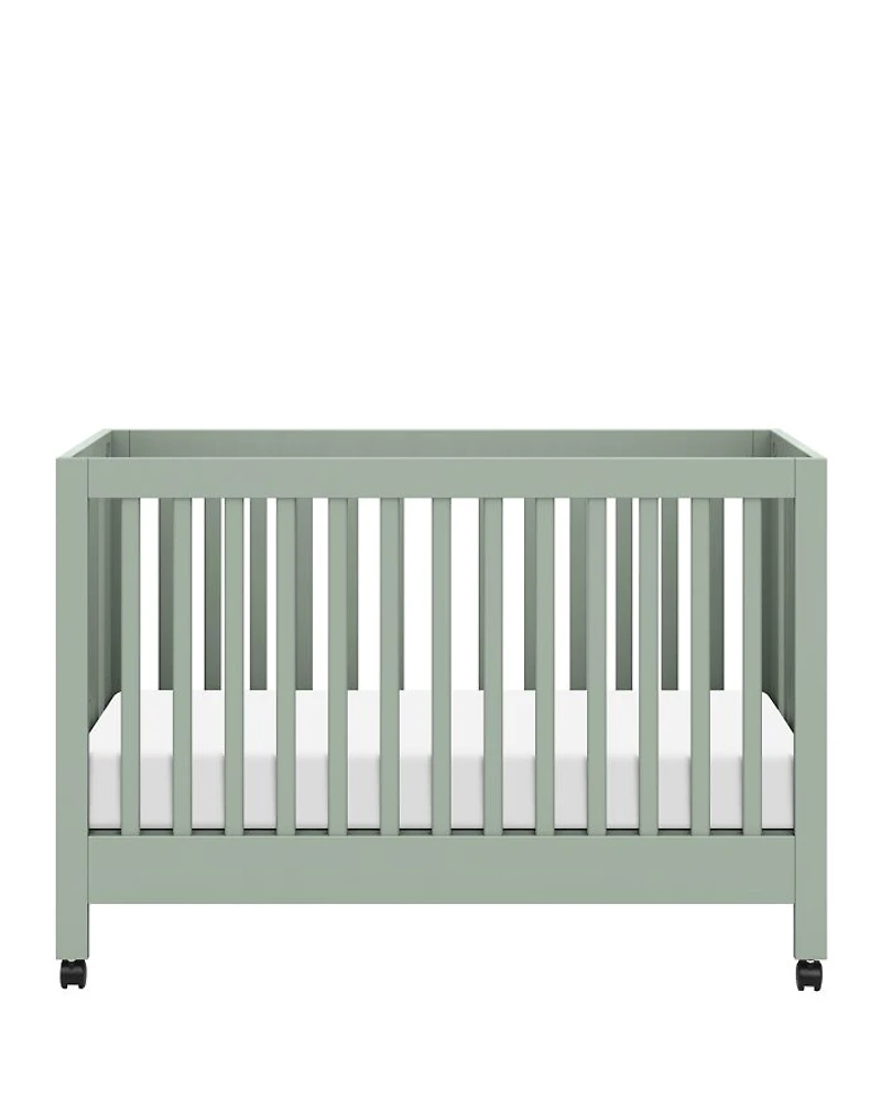 Maki Portable Folding Crib with Toddler Bed Conversion Kit
