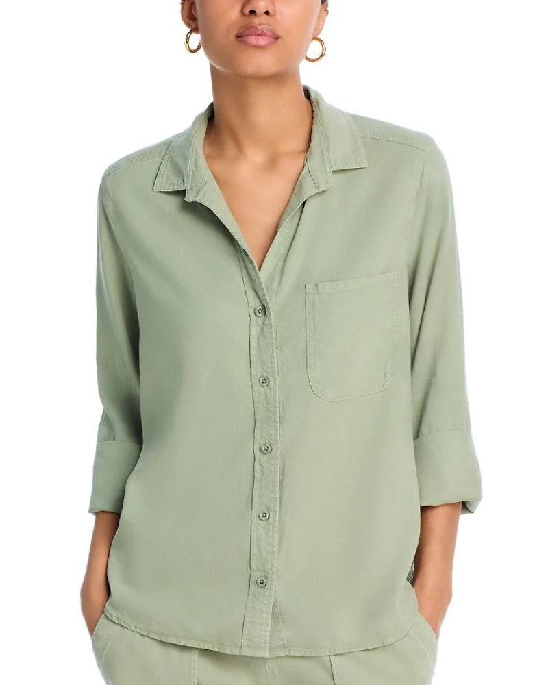 Long Sleeve Button Down Top