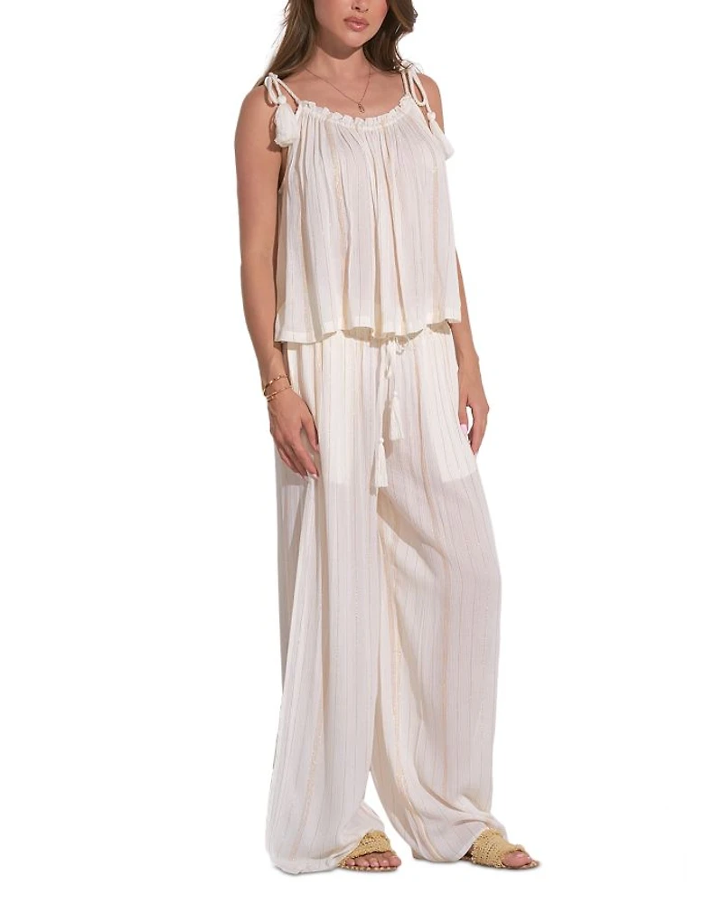 Flowy Swim Cover-Up Tank Top