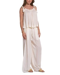 Flowy Swim Cover-Up Tank Top