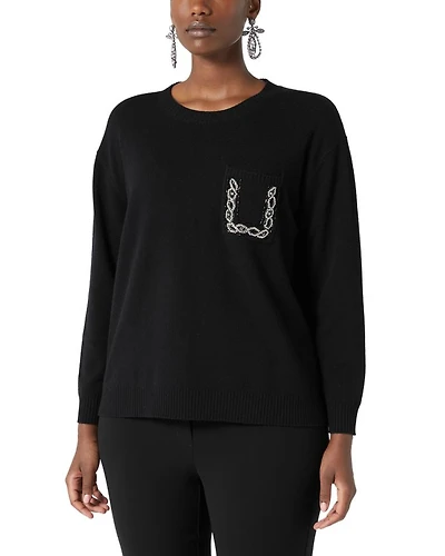 Uscita Talento Removable Collar Sweater