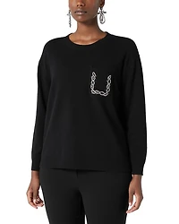 Uscita Talento Removable Collar Sweater