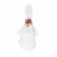 Meadow Walk Daffodil Napkin Rings, Set of 4
