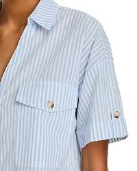Cropped Boxy Yacht Race Shirt