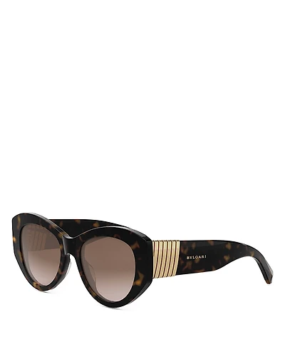 Bvlgari Tubogas Oval Sunglasses