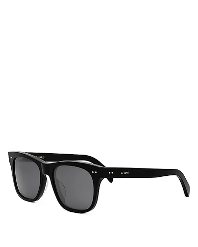 Celine Thin Square Sunglasses, 54mm