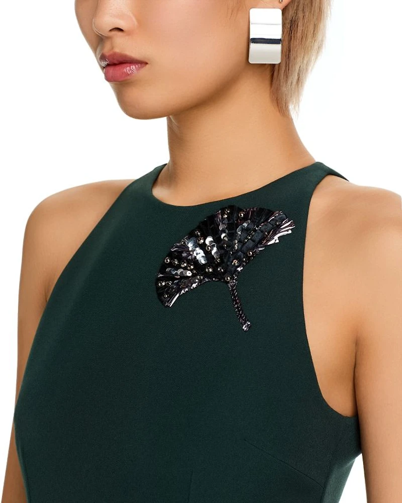 Saysha Embellished Sleeveless Gown