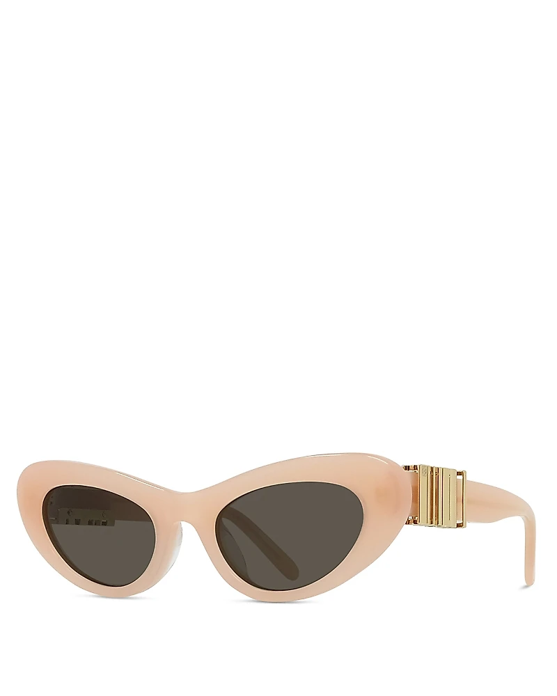 Loewe Slim Cat Eye Sunglasses, 52mm