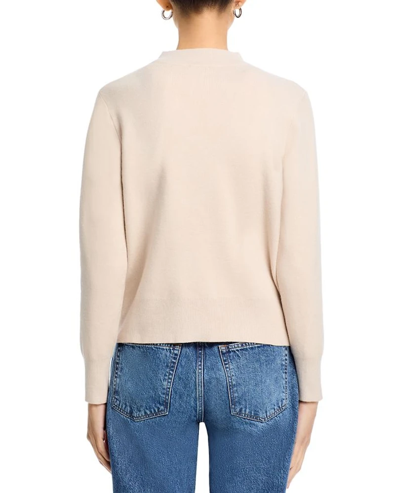 Faux Suede Snap Closure Bomber Jacket