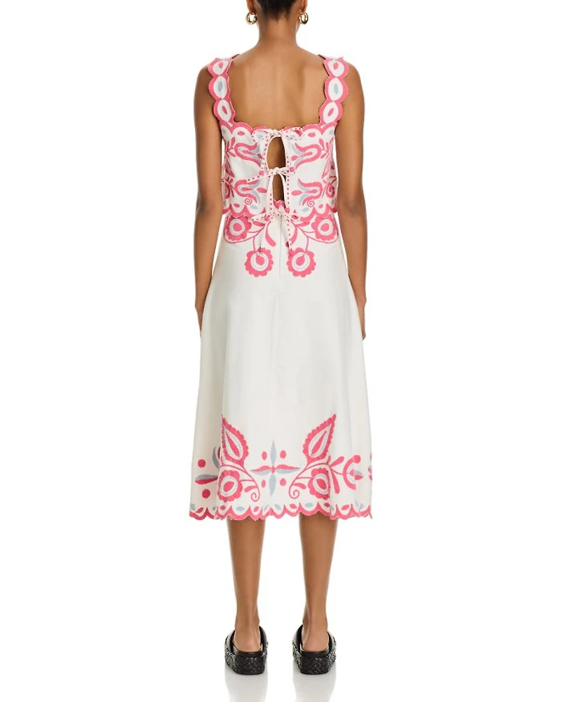 Eevi Embroidered Top