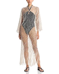 Palmacea Capri Macrame Swim Cover-Up