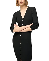 Shoko Rib Knit Sweater Dress